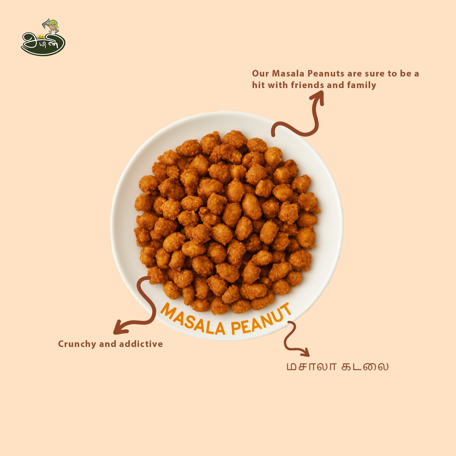Masala Peanuts / Masala Kadalai