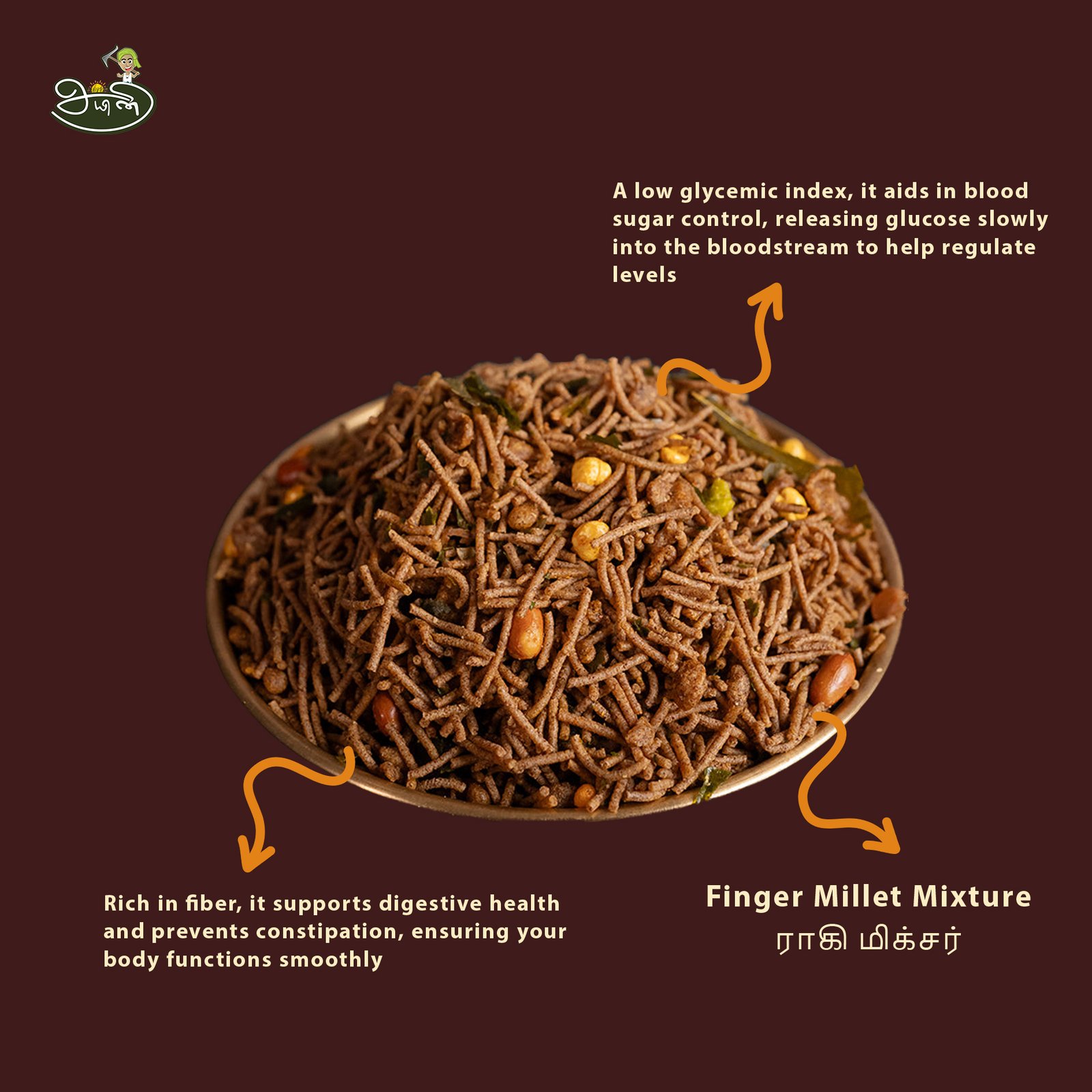 Finger Millet Mixture / Ragi Mixture