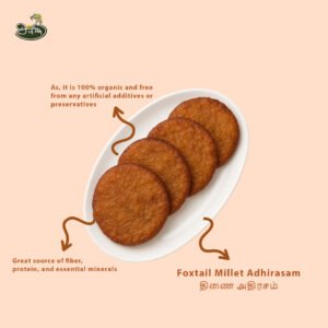 Foxtail Millet Adhirasam / Thinai Adhirasam