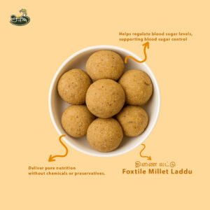 Foxtail Millet Laddu / Thinai Laddu