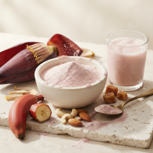 Red Banana and Banana flower Malt