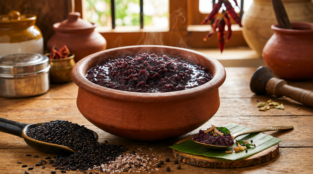 Black Rice Health Mix / Karuppu Kavuni Kanji Mix – Traditional South Indian Kanji