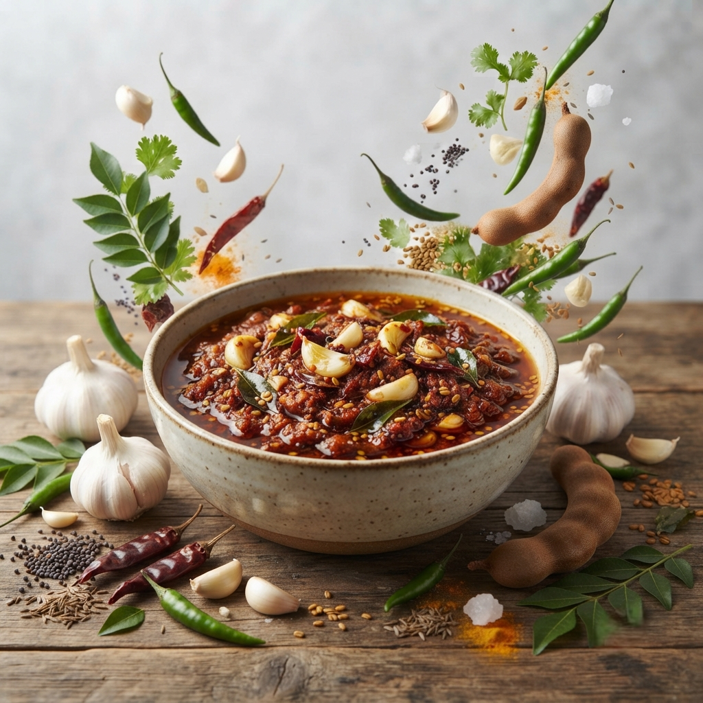 Garlic Thokku / Poondu Thokku