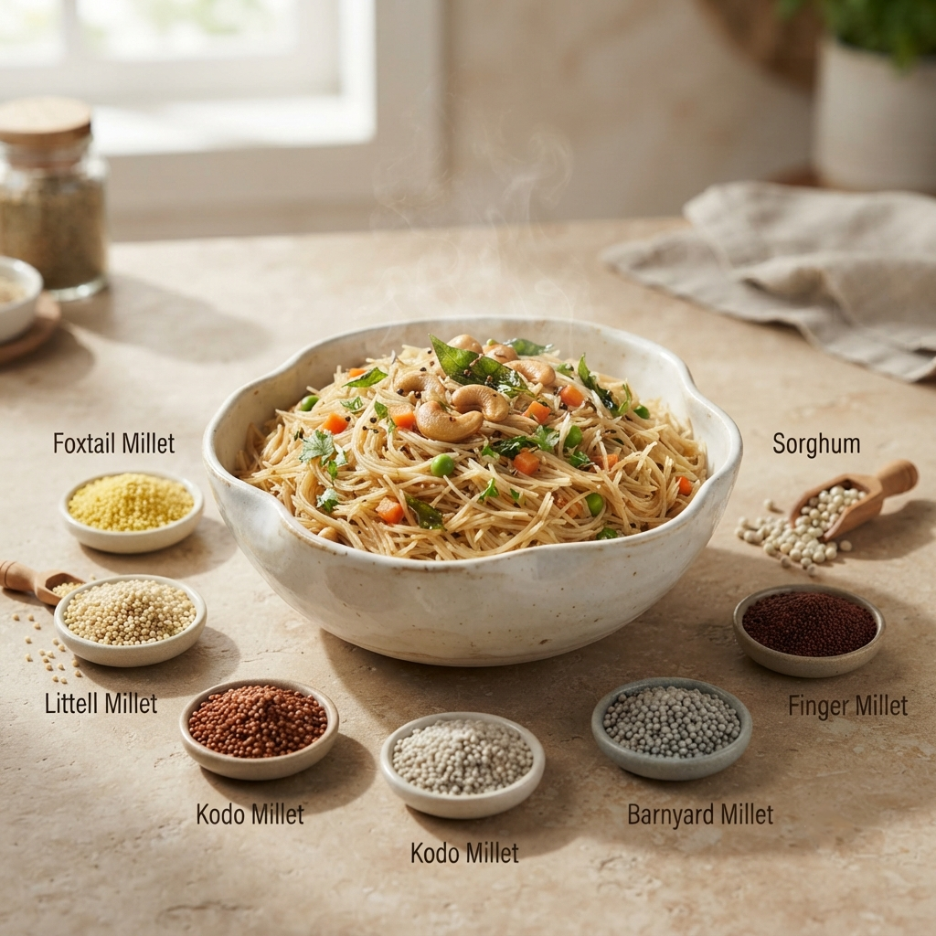 Multi Millet Vermicelli / Siruthaniya Semiya