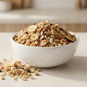 Banana Aval/Banana flattened rice