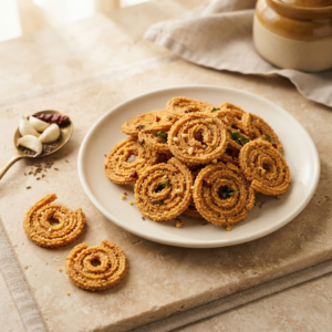 Garlic Murukku / Poondu Murukku