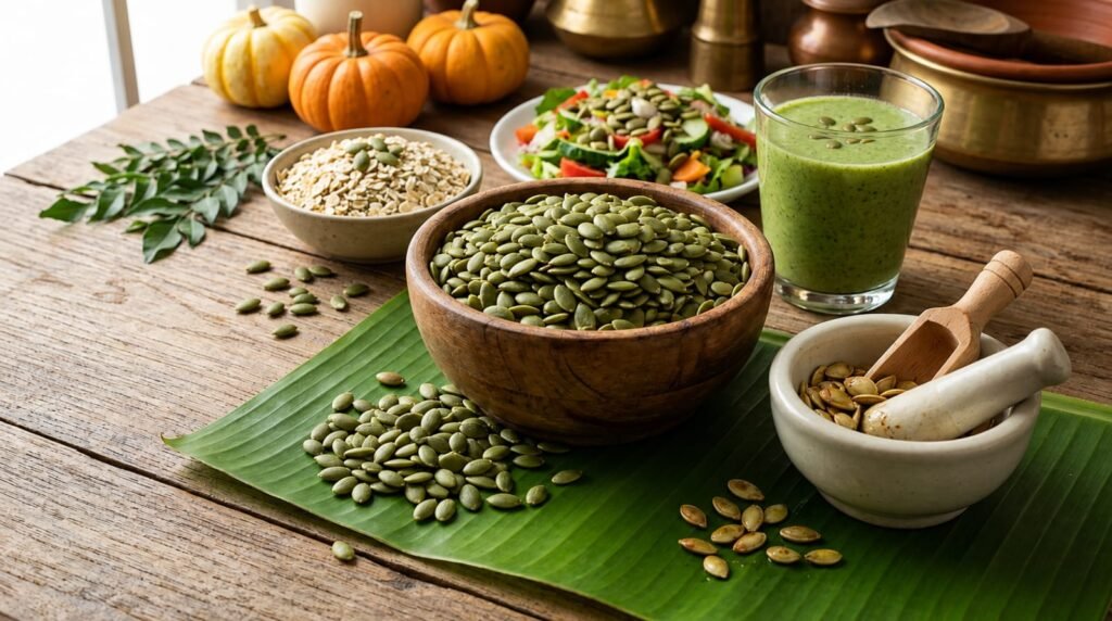 Green Pumpkin Seeds (Poosani Vidhai): Benefits, Uses & Easy Ways to Enjoy Them