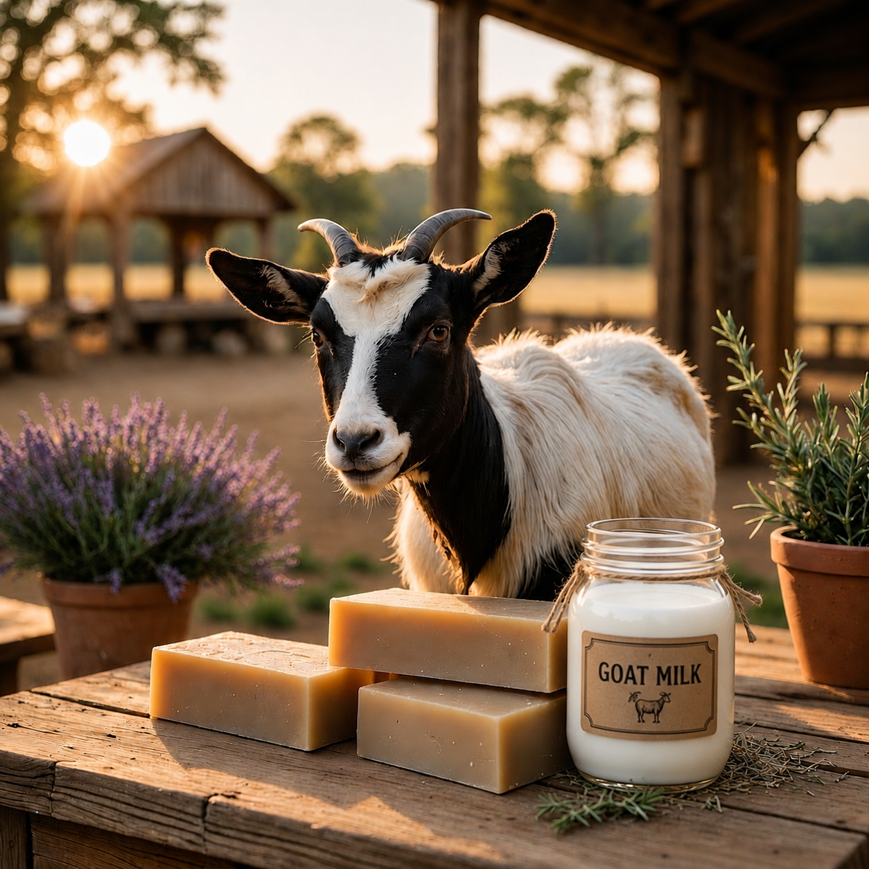 Goat Milk Soap / Aattu Paal Soap