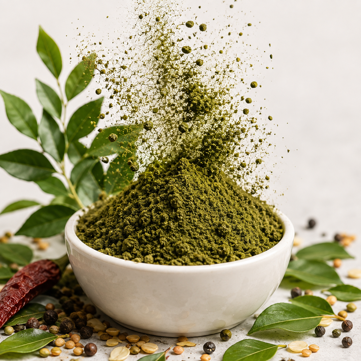Curry Leaves Powder / Karuveppilai Podi