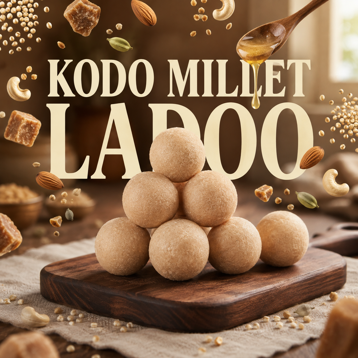 Kodo Millet Laddu/Varagu Laddu